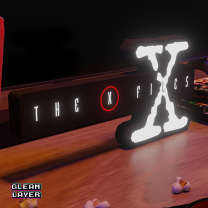 The X-Files Led RGB Light Sign