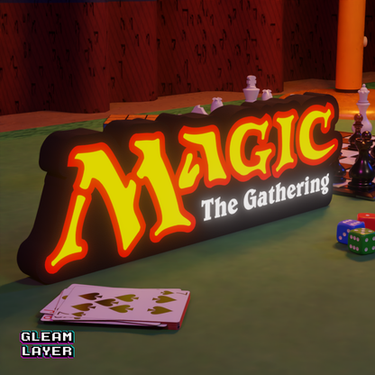 Magic: The Gathering Card Game Led Light RGB Sign