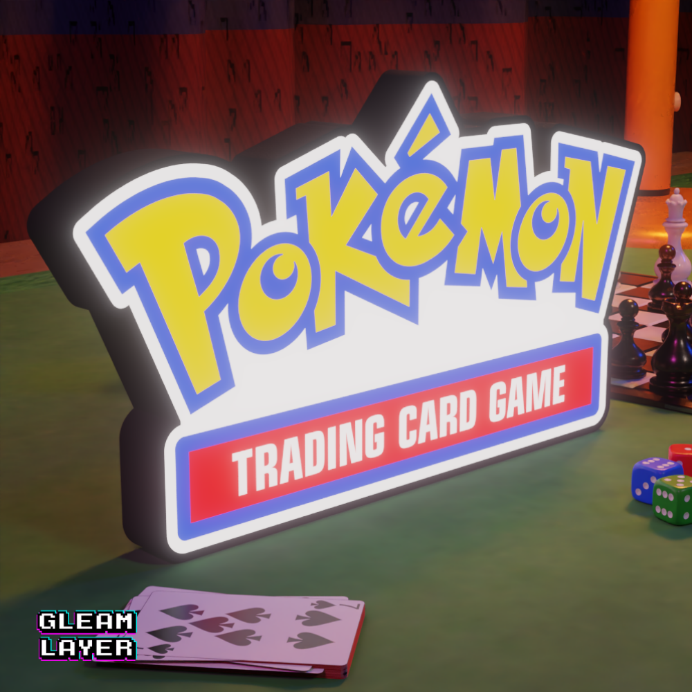 Pokemon Trading Card Game Led Light RGB Sign