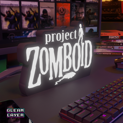 Project Zomboid Led Gaming Lightbox Rgb Light Sign