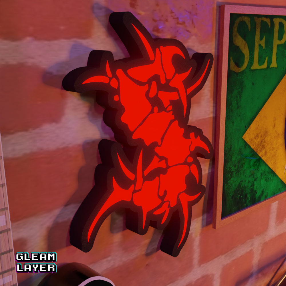 Sepultura Metal Band Led RGB Light Sign