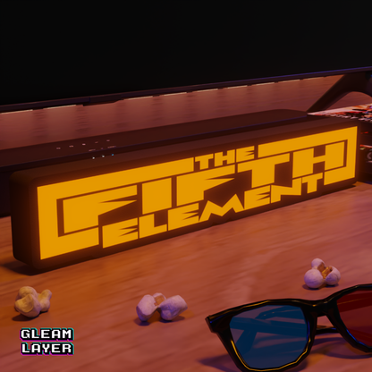 Fifth Element Movie Led RGB Light Sign