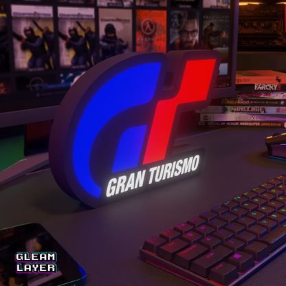 Gran Turismo Placa Gaming Iluminada