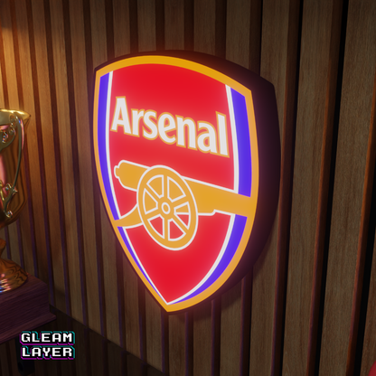 Arsenal FC Logo Led RGB Wall Display Light Sign