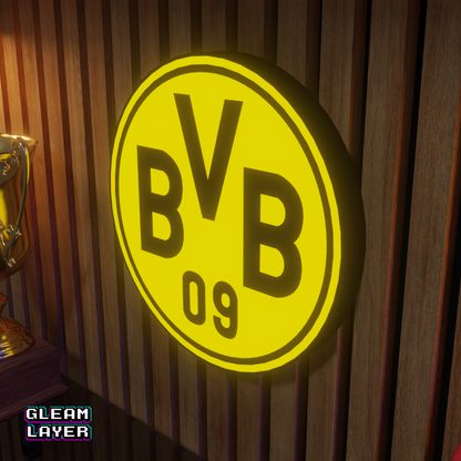 Borussia Dortmund Logo Led RGB Wall Display Light Sign