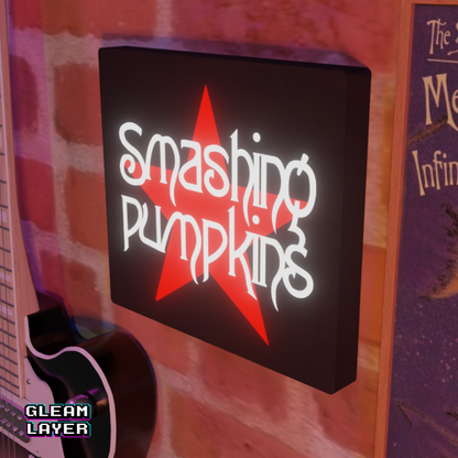 Smashing Pumpkins Band Led RGB Light Sign