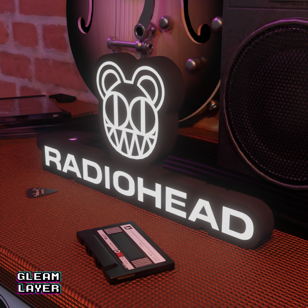 Radiohead Mouse Led RGB Light Sign