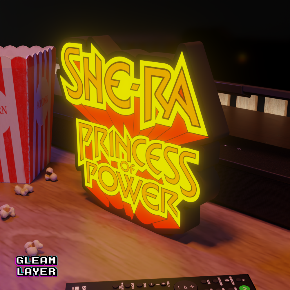 She-Ra: Princess of Power Led Lightbox Rgb Light Sign