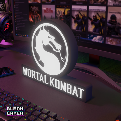 Mortal Kombat Led Gaming Light Sign