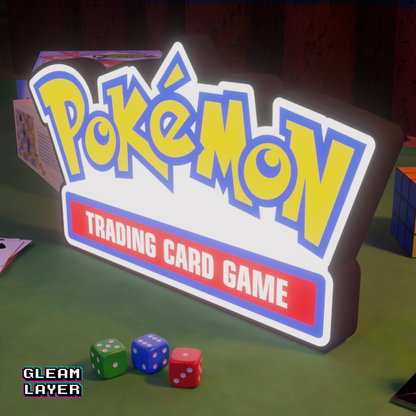 Pokemon Trading Card Game Led Light RGB Sign