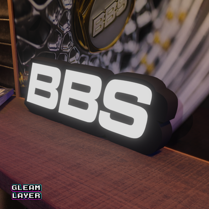 BBS Logo Led RGB Light Sign