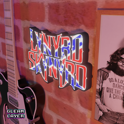 Lynyrd Skynyrd Led RGB Light Wall Sign