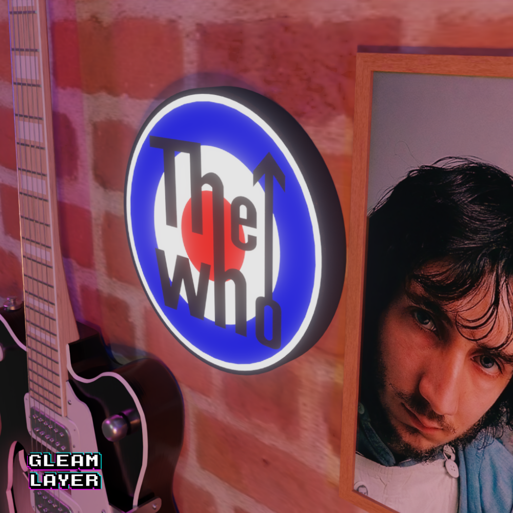 The Who Led RGB Light Wall Sign