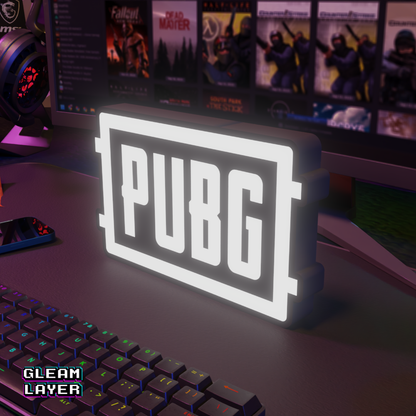 プレイヤーアンノウン PUBG LEDゲーミングライトサイン
