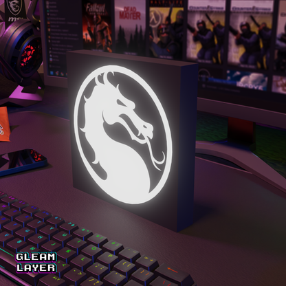 Mortal Kombat Led Gaming Light Sign