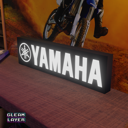 Yamaha Motorcycles Logo Led RGB Light Sign