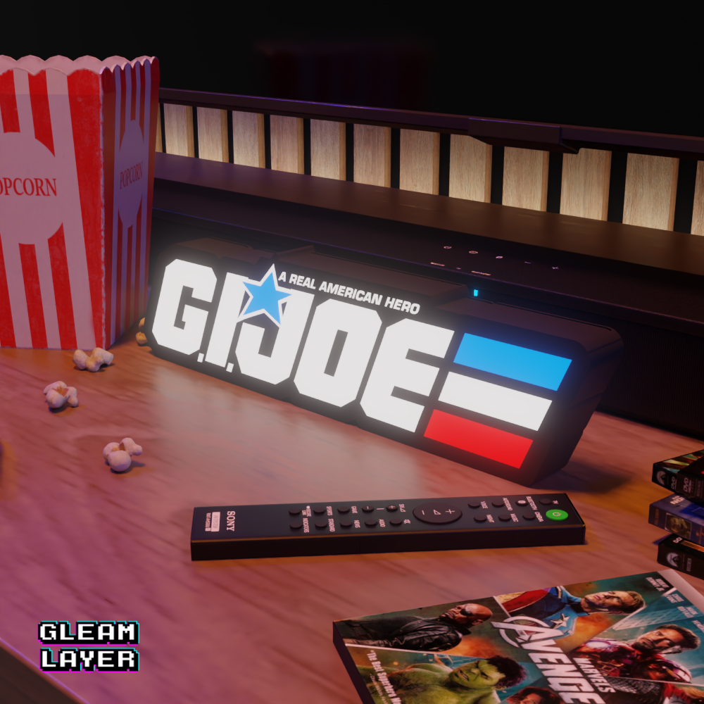 G.I. JOE Led Light Sign