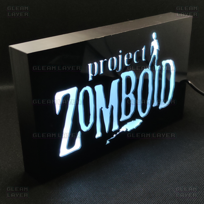 Project Zomboid Led Gaming Light Sign