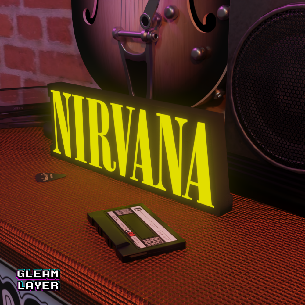 Nirvana Led RGB Light Sign