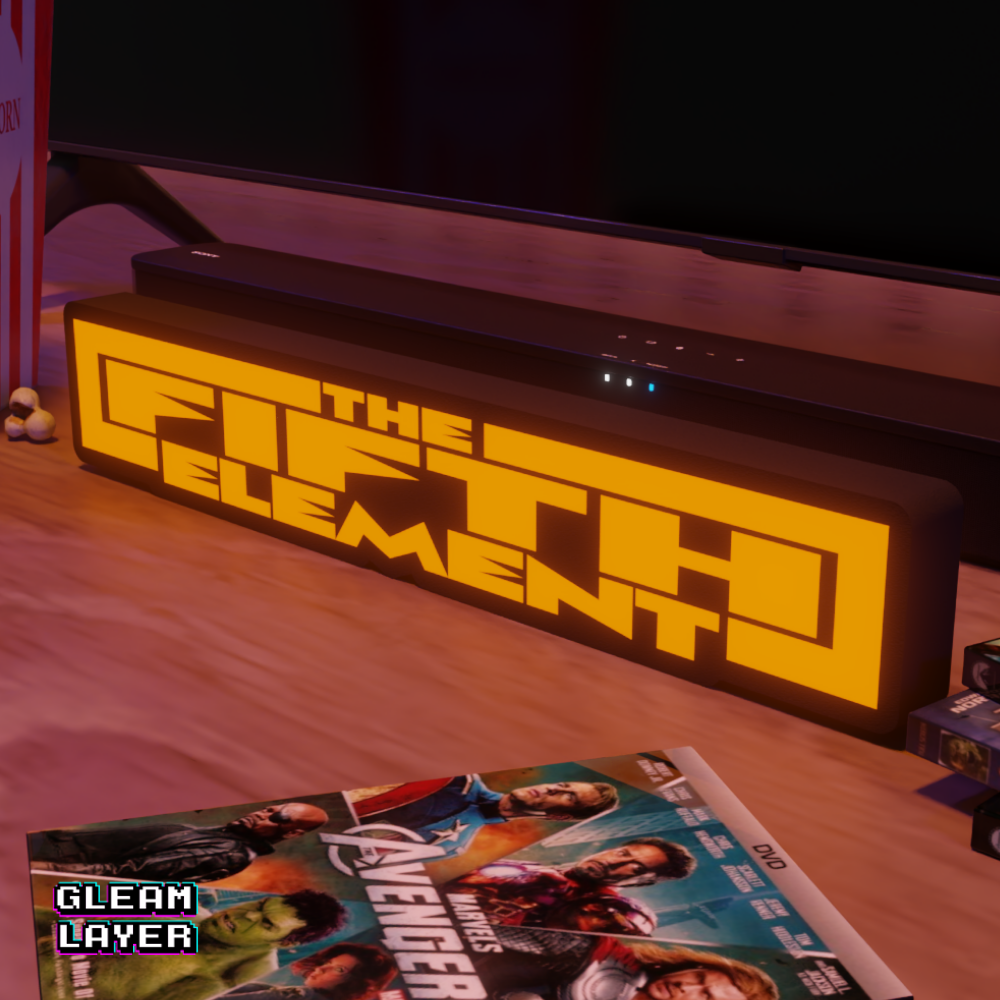 Fifth Element Movie Led RGB Light Sign