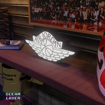 Nike Air Jordan Logo Led Lightbox Rgb Light Sign