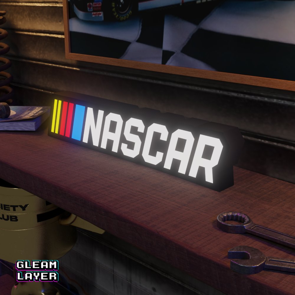 Nascar Race LED-Lichtschild