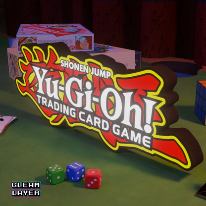 Yu-Gi-Oh Trading Card Game Led Light RGB Sign