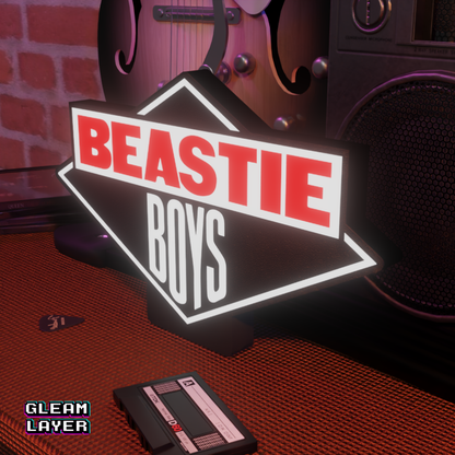 Beastie Boys Led RGB Light Sign