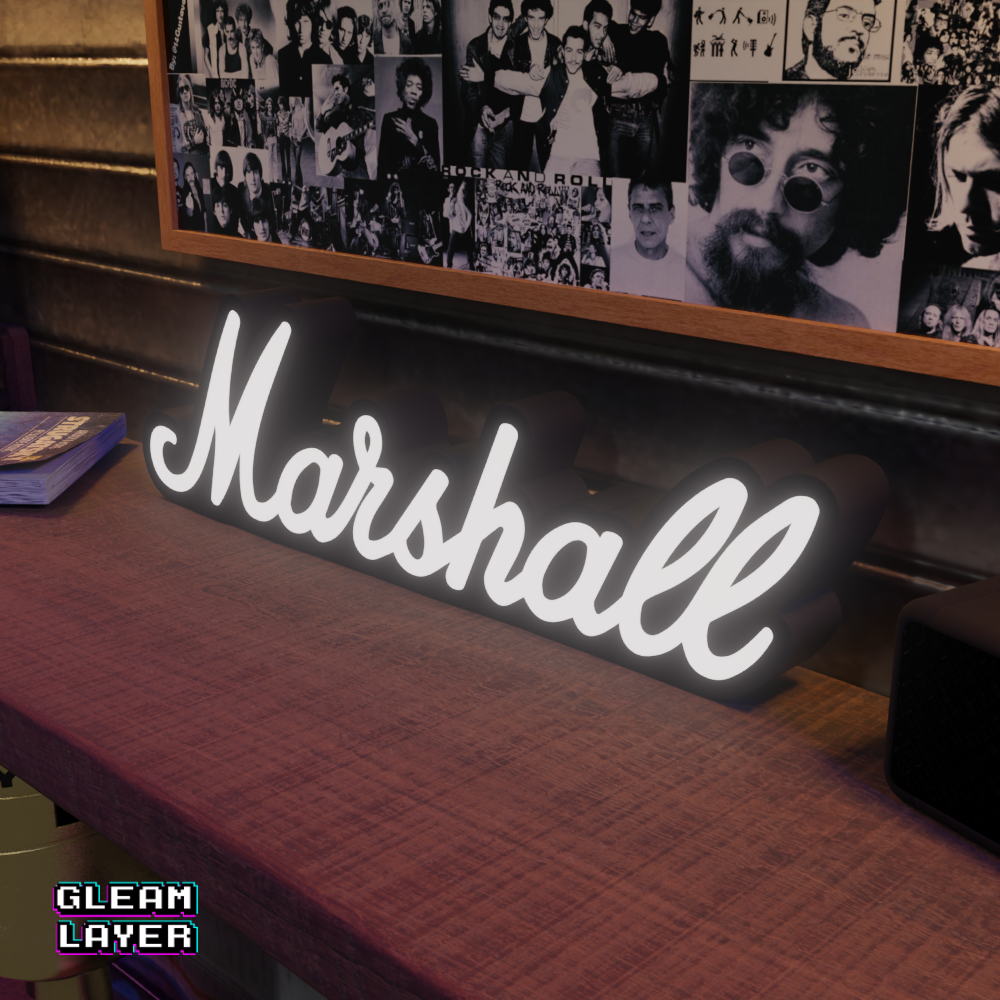 Marshall Led Lightbox Rgb Light Sign