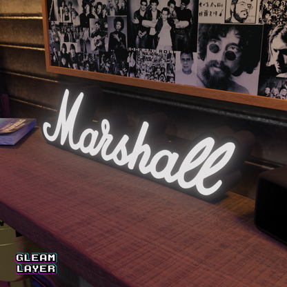 Marshall Led Lightbox Rgb Light Sign