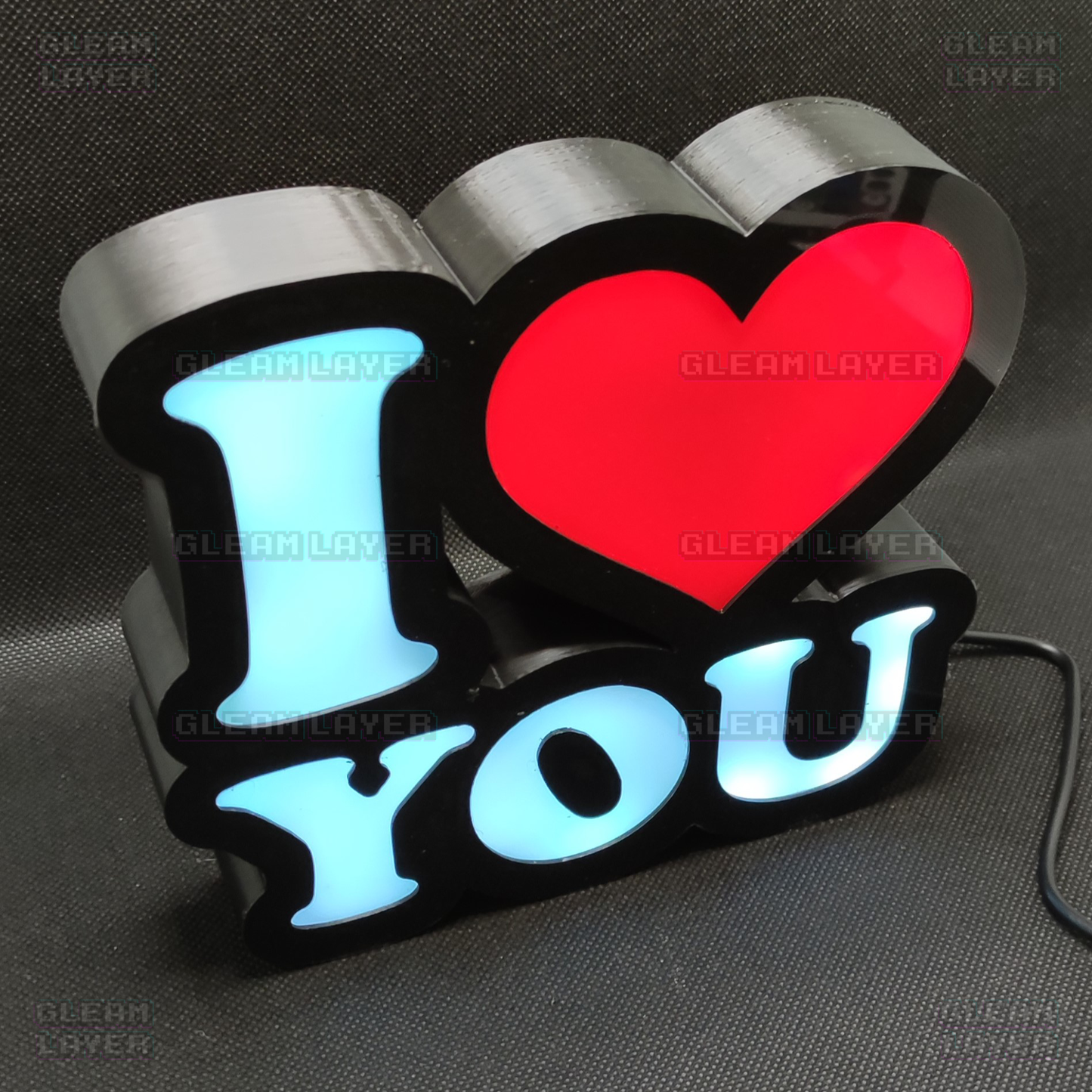 I LOVE YOU Led Light Sign