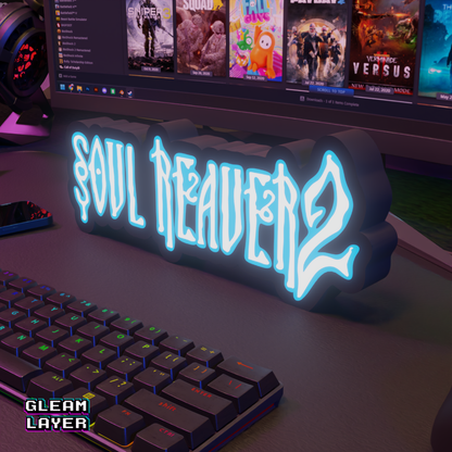 Soul Reaver 2 Led Gaming Light Sign