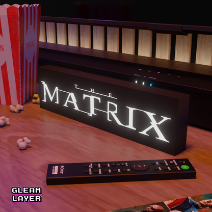 The Matrix Movie Led Light Sign