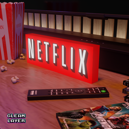 Netflix Led Lightbox Rgb Light Sign