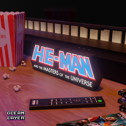 He-Man and Masters of the Universe Led Light Sign