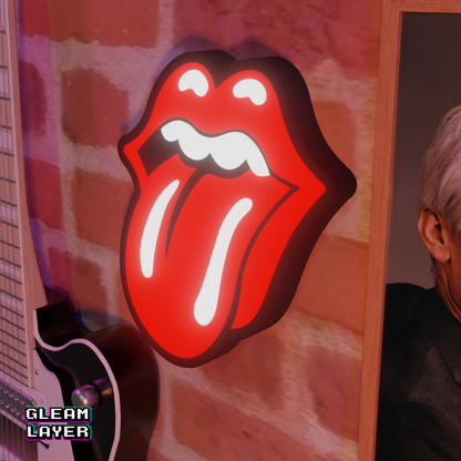 Rolling Stones Led RGB Light Sign