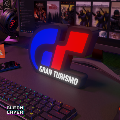 Gran Turismo Placa Gaming Iluminada