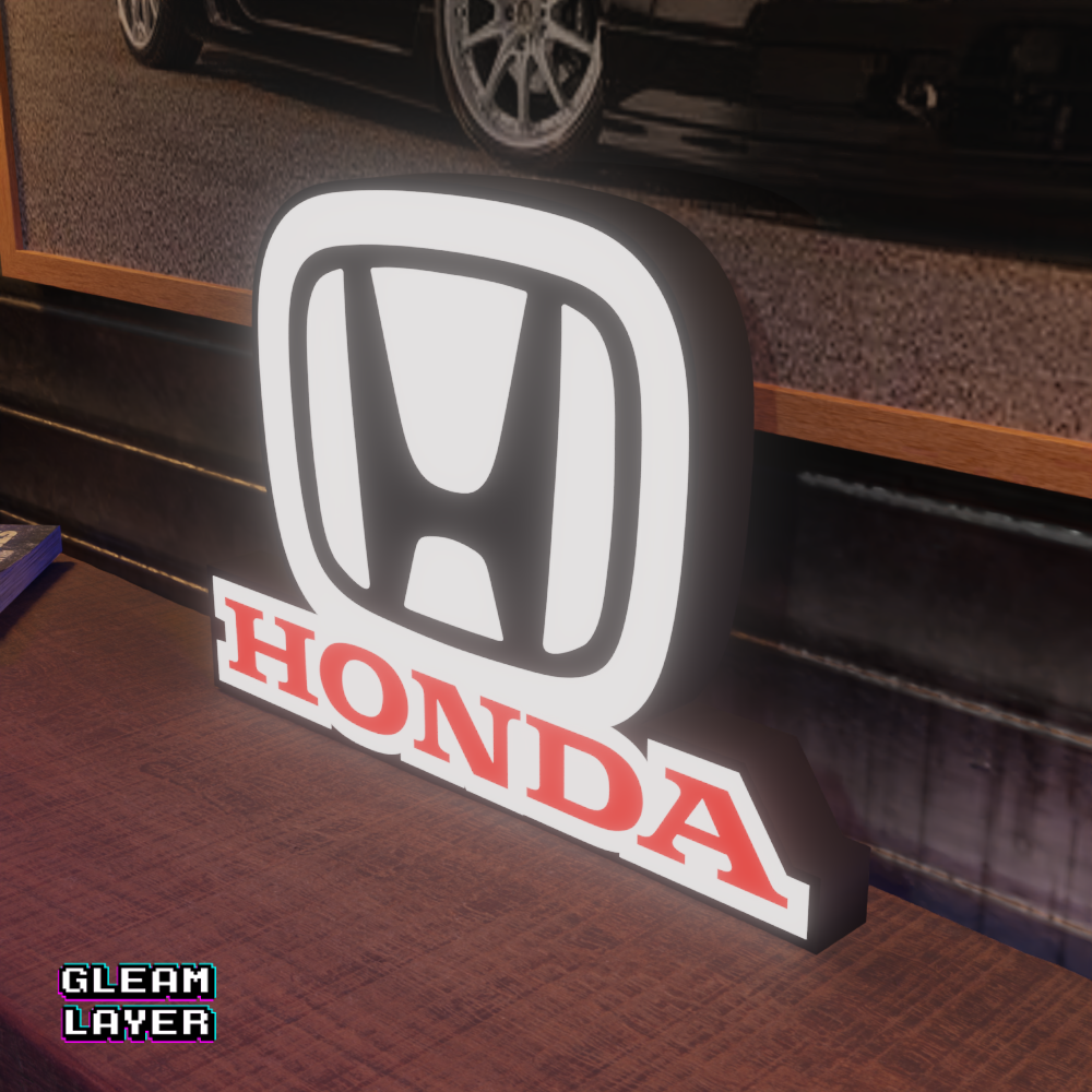 Honda Logo Led RGB Light Sign