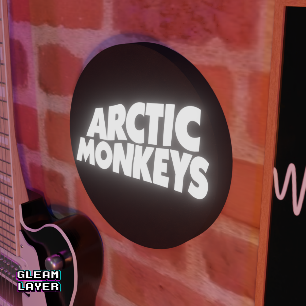 Arctic Monkeys Band Led RGB Light Sign