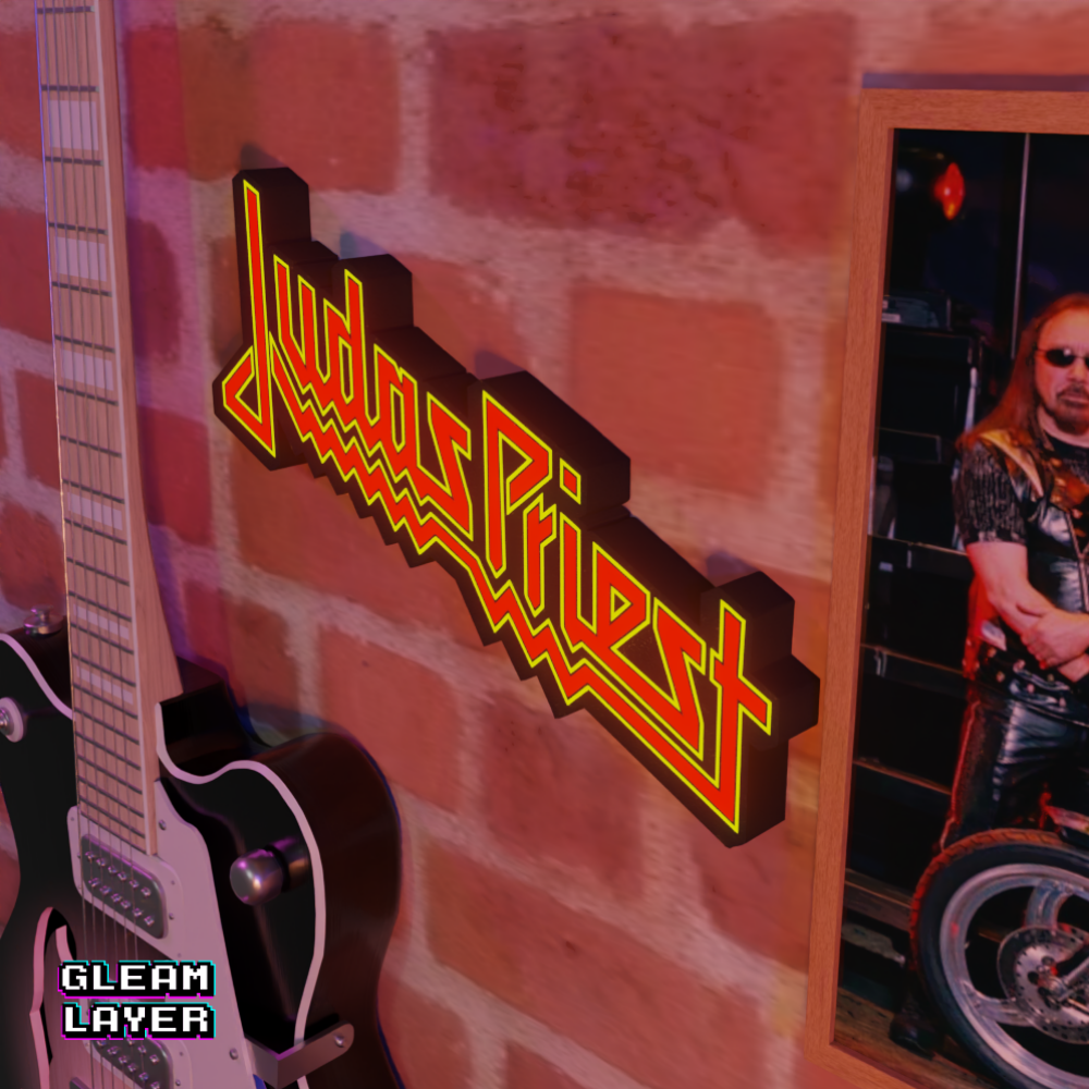 Judas Priest Led RGB Light Wall Sign