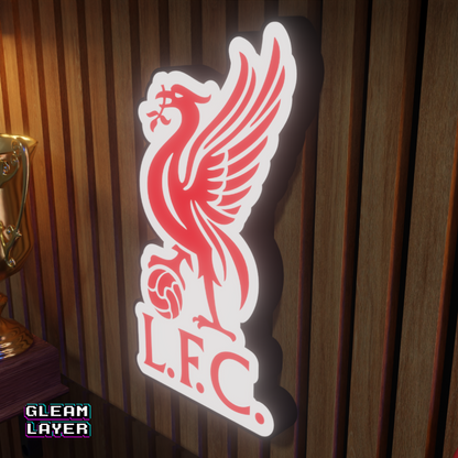 Liverpool FC Logo Led RGB Wall Display Light Sign