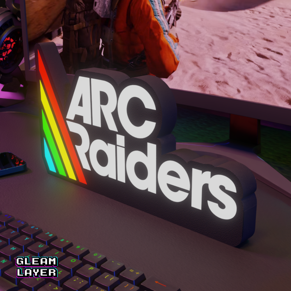 Arc Raiders Led Gaming Light Sign