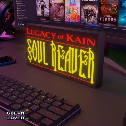 Legacy of Kain: Soul Reaver Led Gaming Rgb Light Sign