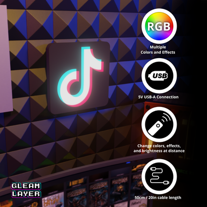 TikTok Led Wall Light Sign
