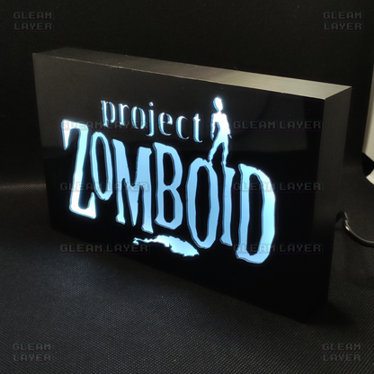 Project Zomboid Led Gaming Light Sign