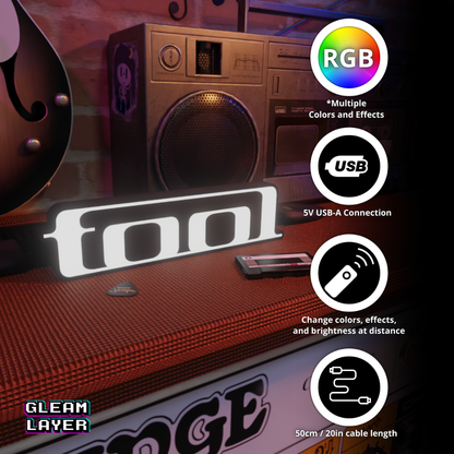 Tool Band Led RGB Light Sign