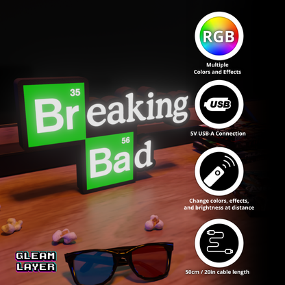 Breaking Bad TV Show Led Light Sign