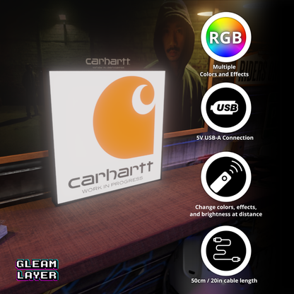 Carhartt Led RGB Light Sign