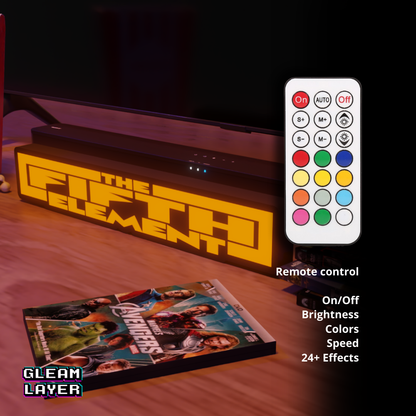Fifth Element Movie Led RGB Light Sign