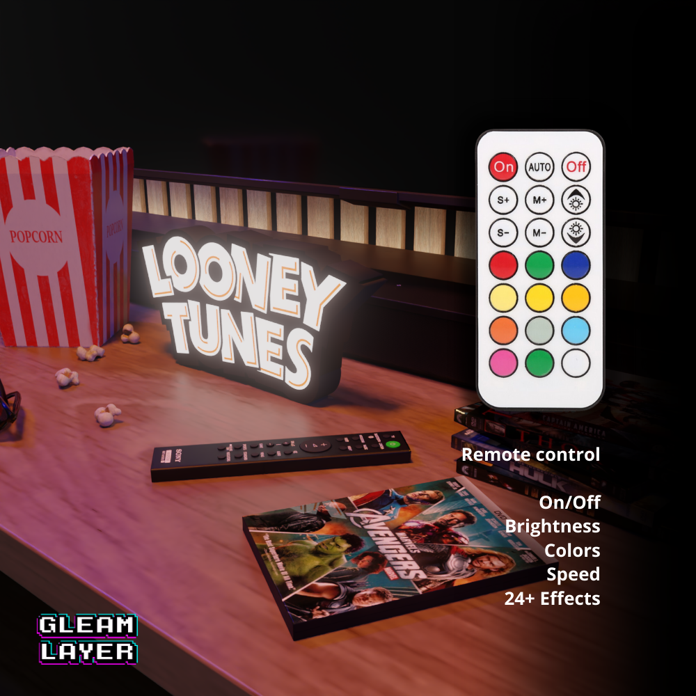 Looney Tunes Led Light Sign